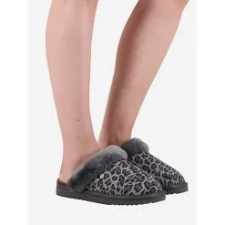 Warmbat Hausschuhe Colie Print Panther Hausschuhe -Schuhladen 27273407 07