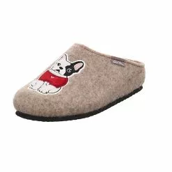 Ara Damen Hausschuhe Slipper Cosy-W Hausschuh Gemütlich Puschen Textil Uni Hausschuhe - Grau