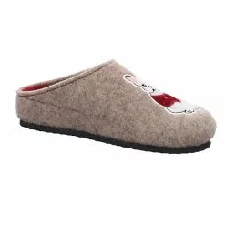 Ara Damen Hausschuhe Slipper Cosy-W Hausschuh Gemütlich Puschen Textil Uni Hausschuhe - Grau -Schuhladen 27301065 06