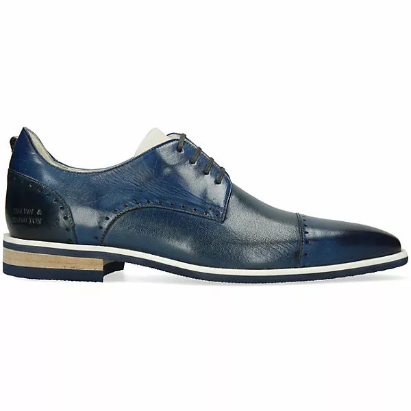 Melvin & Hamilton Dave 1 Derby Schuhe Business-Schnürschuhe - Blau 5 Melvin & Hamilton Dave 1 Derby Schuhe Business-Schnürschuhe - Blau – Bild 3