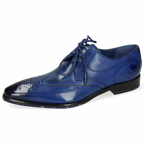 Melvin & Hamilton Elvis 63 Derby Schuhe Business-Schnürschuhe - Blau 3 Melvin & Hamilton Elvis 63 Derby Schuhe Business-Schnürschuhe - Blau