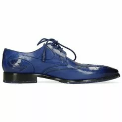 Melvin & Hamilton Elvis 63 Derby Schuhe Business-Schnürschuhe - Blau 9 Melvin & Hamilton Elvis 63 Derby Schuhe Business-Schnürschuhe - Blau -Schuhladen 27307066 03