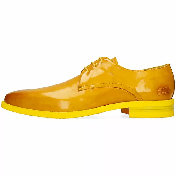 Melvin & Hamilton Lance 24 Derby Schuhe Business-Schnürschuhe - Gelb 4 Melvin & Hamilton Lance 24 Derby Schuhe Business-Schnürschuhe - Gelb – Bild 2