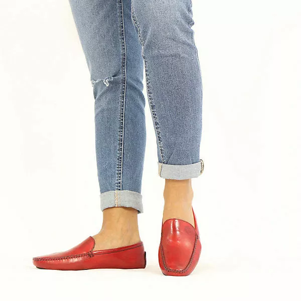 Melvin & Hamilton Home Donna Hausschuhe Geschlossene Hausschuhe - Rot 3 Melvin & Hamilton Home Donna Hausschuhe Geschlossene Hausschuhe - Rot