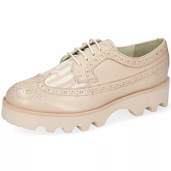 Melvin & Hamilton Jade 2 Derby Schuhe Business-Schnürschuhe - Rosa 3 Melvin & Hamilton Jade 2 Derby Schuhe Business-Schnürschuhe - Rosa