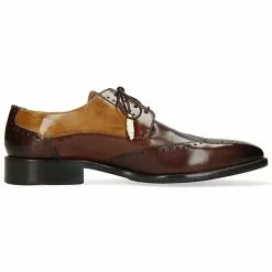 Melvin & Hamilton Jeff 14 Derby Schuhe Business-Schnürschuhe - Braun -Schuhladen 27311620 03