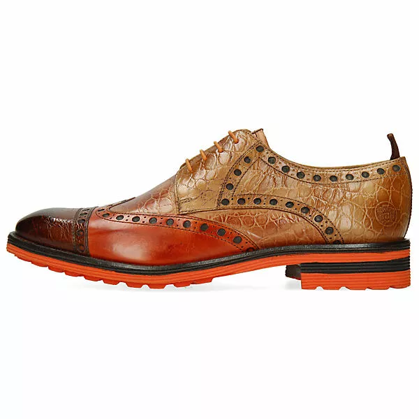 Melvin & Hamilton Eddy 48 Derby Schuhe Business-Schnürschuhe - Braun 4 Melvin & Hamilton Eddy 48 Derby Schuhe Business-Schnürschuhe - Braun – Bild 2