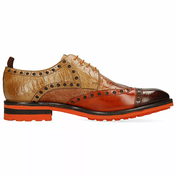 Melvin & Hamilton Eddy 48 Derby Schuhe Business-Schnürschuhe - Braun 5 Melvin & Hamilton Eddy 48 Derby Schuhe Business-Schnürschuhe - Braun – Bild 3