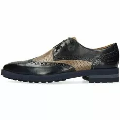 Melvin & Hamilton Martin 15 Derby Schuhe Business-Schnürschuhe - Blau -Schuhladen 27312406 02