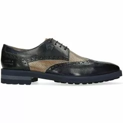 Melvin & Hamilton Martin 15 Derby Schuhe Business-Schnürschuhe - Blau -Schuhladen 27312406 08
