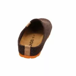 Rohde Herren Hausschuhe Slipper Hausschuh Gemütlich Puschen Textil Uni Hausschuhe - Dunkelbraun -Schuhladen 27354827 04