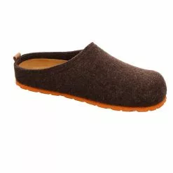 Rohde Herren Hausschuhe Slipper Hausschuh Gemütlich Puschen Textil Uni Hausschuhe - Dunkelbraun -Schuhladen 27354827 06