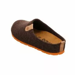 Rohde Herren Hausschuhe Slipper Hausschuh Gemütlich Puschen Textil Uni Hausschuhe - Dunkelbraun -Schuhladen 27354827 07