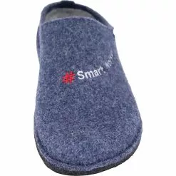 Tofee Smart Worker Herren Filz Pantoffel 847908 - Blau -Schuhladen 27460744 02