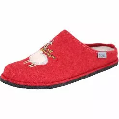 Tofee Damen Filzpantoffel 819858 - Rot