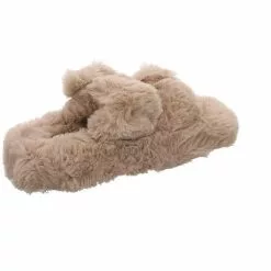 Colors Of California Damen Hausschuhe Slipper Hausschuh Gemütlich Puschen Fell Uni Hausschuhe -Schuhladen 27496206 05