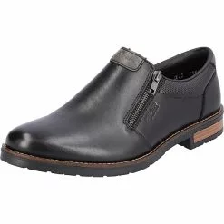 Schuhladen 9 Rieker Business-Slipper - Schwarz