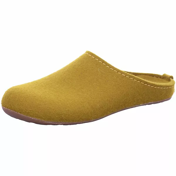 Haflinger Hausschuhe - Gelb 3 Haflinger Hausschuhe - Gelb