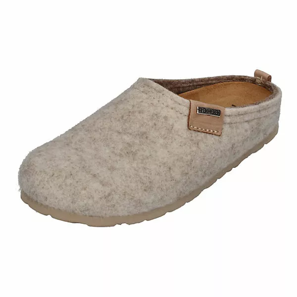 Rohde NAPOLI 6800-13 Hausschuhe - Natur 3 Rohde NAPOLI 6800-13 Hausschuhe - Natur