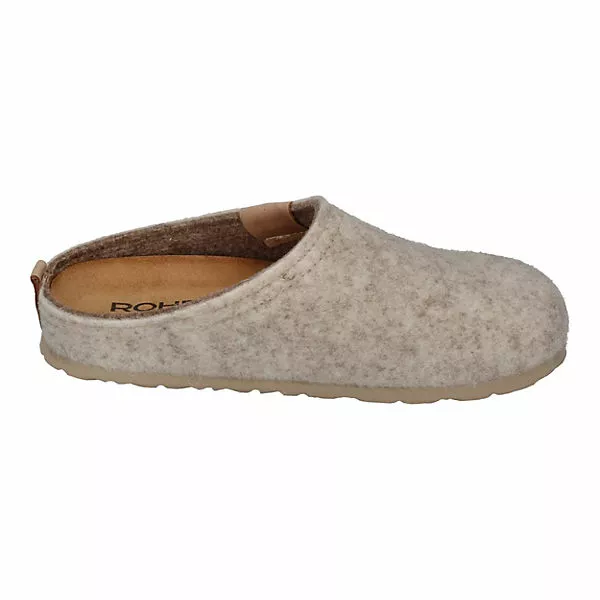 Rohde NAPOLI 6800-13 Hausschuhe - Natur 6 Rohde NAPOLI 6800-13 Hausschuhe - Natur – Bild 4