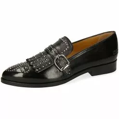 Melvin & Hamilton Jessy 26 Monk Schuhe Business-Schnallenschuhe - Schwarz