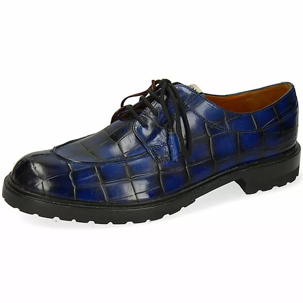 Melvin & Hamilton Pierce 2 Derby Schuhe Business-Schnürschuhe - Blau 3 Melvin & Hamilton Pierce 2 Derby Schuhe Business-Schnürschuhe - Blau