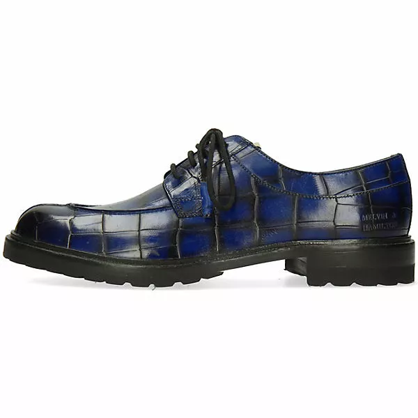 Melvin & Hamilton Pierce 2 Derby Schuhe Business-Schnürschuhe - Blau 4 Melvin & Hamilton Pierce 2 Derby Schuhe Business-Schnürschuhe - Blau – Bild 2