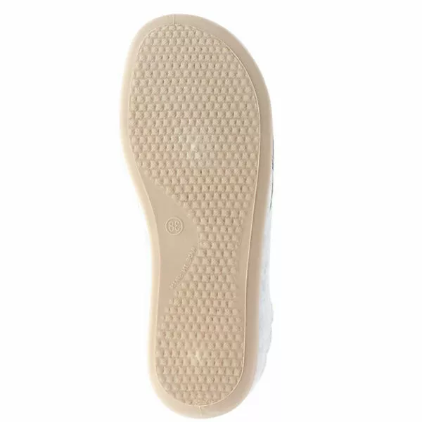 Cosero Damen Hausschuhe Pantoletten Pantoffeln Marienkäfer Love Grau/rot/mehrfarbig - Grau 5 Cosero Damen Hausschuhe Pantoletten Pantoffeln Marienkäfer Love Grau/rot/mehrfarbig - Grau – Bild 3