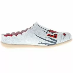 Cosero Damen Hausschuhe Pantoletten Pantoffeln Marienkäfer Love Grau/rot/mehrfarbig - Grau 14 Cosero Damen Hausschuhe Pantoletten Pantoffeln Marienkäfer Love Grau/rot/mehrfarbig - Grau -Schuhladen 28478905 06