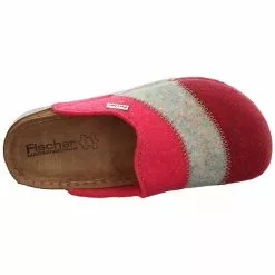 Fischer Damen Hausschuhe Slipper Sarah Hausschuh Gemütlich Puschen Textil Gestreift Hausschuhe - Pink 19 Fischer Damen Hausschuhe Slipper Sarah Hausschuh Gemütlich Puschen Textil Gestreift Hausschuhe - Pink -Schuhladen 28524406 08