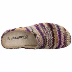 Westland Damen Hausschuhe Slipper Cadiz 03 Hausschuh Gemütlich Puschen Textil Gemustert Hausschuhe -Schuhladen 28537944 08