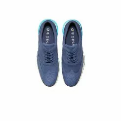 Cole Haan ØriginalGrand Energy Wingtip Oxford Business-Schnürschuhe - Blau -Schuhladen 28697225 02
