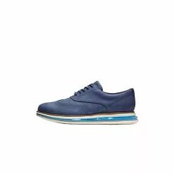 Cole Haan ØriginalGrand Energy Wingtip Oxford Business-Schnürschuhe - Blau -Schuhladen 28697225 03