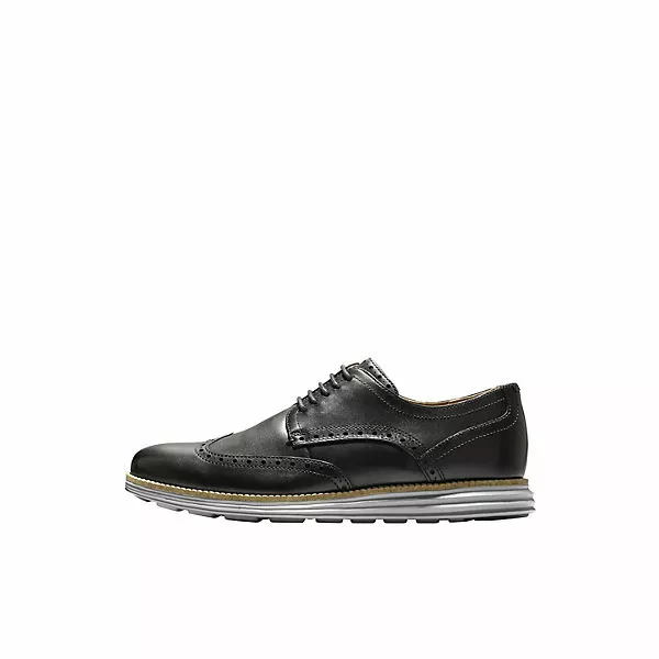 Cole Haan ØriginalGrand Wingtip Oxford Business-Schnürschuhe - Schwarz 5 Cole Haan ØriginalGrand Wingtip Oxford Business-Schnürschuhe - Schwarz – Bild 3