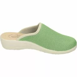 Fly Flot Pantoletten Pantoffeln - Grün -Schuhladen 28726725 04