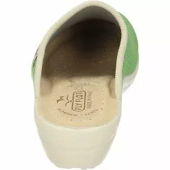 Fly Flot Pantoletten Pantoffeln - Grün -Schuhladen 28726725 05