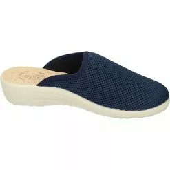 Fly Flot Pantoletten Pantoffeln - Blau 11 Fly Flot Pantoletten Pantoffeln - Blau -Schuhladen 28726728 04