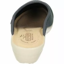 Fly Flot Pantoletten Pantoffeln - Grau -Schuhladen 28726812 05