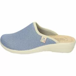 Fly Flot Pantoletten Pantoffeln - Blau 9 Fly Flot Pantoletten Pantoffeln - Blau -Schuhladen 28726820 02