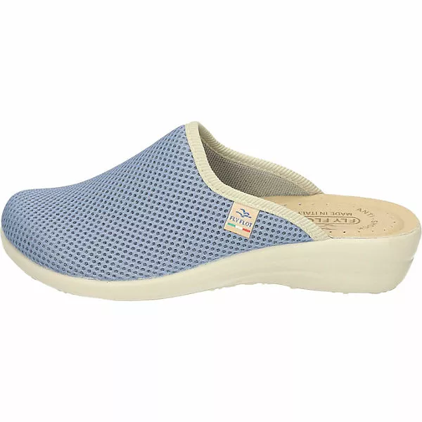 Fly Flot Pantoletten Pantoffeln - Blau 4 Fly Flot Pantoletten Pantoffeln - Blau – Bild 2