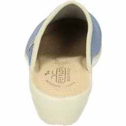 Fly Flot Pantoletten Pantoffeln - Blau 12 Fly Flot Pantoletten Pantoffeln - Blau -Schuhladen 28726820 05