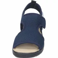 Fly Flot Pantoletten Pantoffeln - Blau -Schuhladen 28769433 03