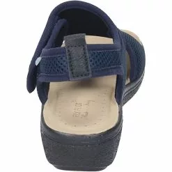 Fly Flot Pantoletten Pantoffeln - Blau -Schuhladen 28769433 05