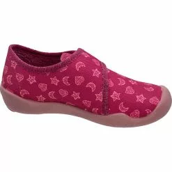 Fischer-Markenschuh Baby Hausschuhe BLANCA Für Mädchen - Violett -Schuhladen 28898783 03