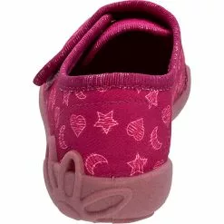Fischer-Markenschuh Baby Hausschuhe BLANCA Für Mädchen - Violett -Schuhladen 28898783 04