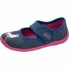 Fischer-Markenschuh Baby Hausschuhe MELLY Für Mädchen - Blau-kombi 2 Fischer-Markenschuh Baby Hausschuhe MELLY Für Mädchen - Blau-kombi -Schuhladen 28898784 01