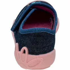 Fischer-Markenschuh Baby Hausschuhe BLANKA Für Mädchen - Blue Denim -Schuhladen 28898797 04