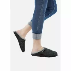 Giesswein Dannheim Hausschuhe - Anthrazit -Schuhladen 2889975 02