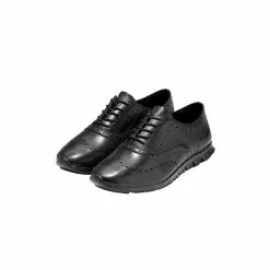 Cole Haan ZERØGRAND Wingtip Oxford Business-Schnürschuhe - Schwarz