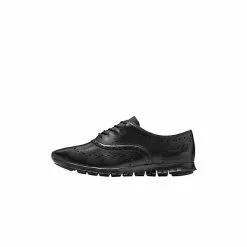 Cole Haan ZERØGRAND Wingtip Oxford Business-Schnürschuhe - Schwarz -Schuhladen 28937199 03